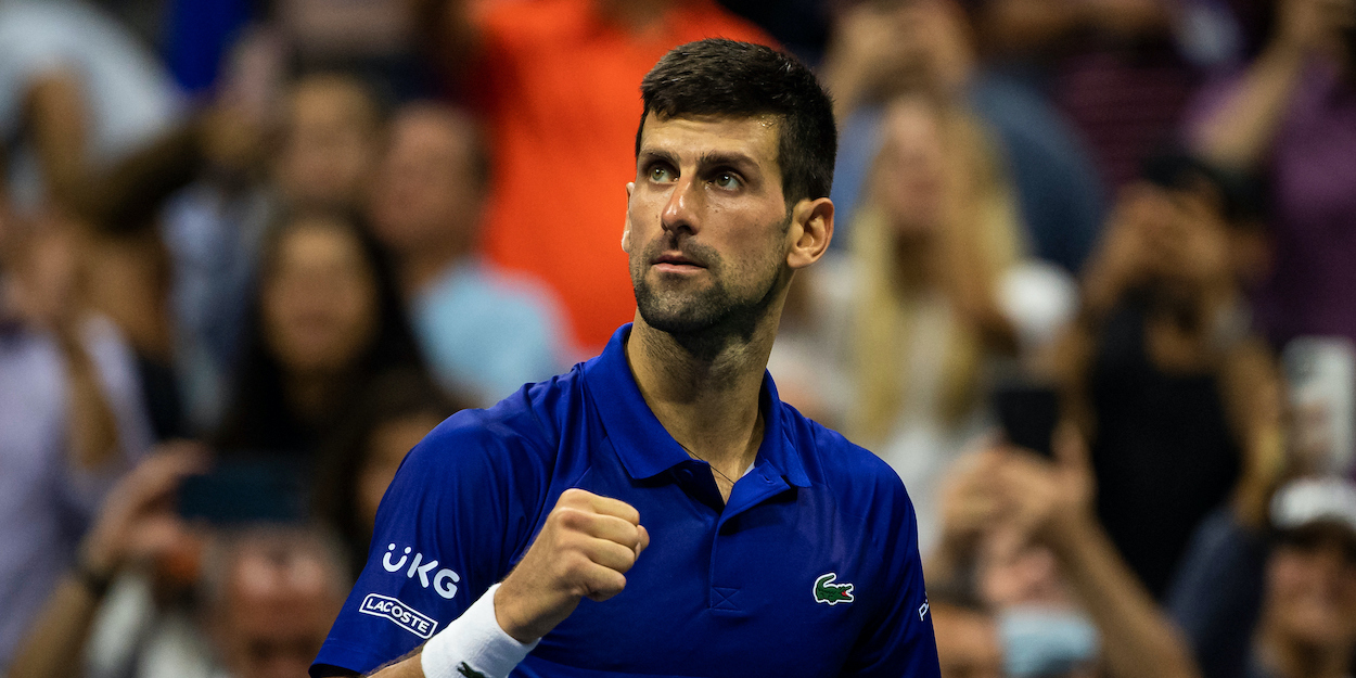 Novak Djokovic US Open 2021