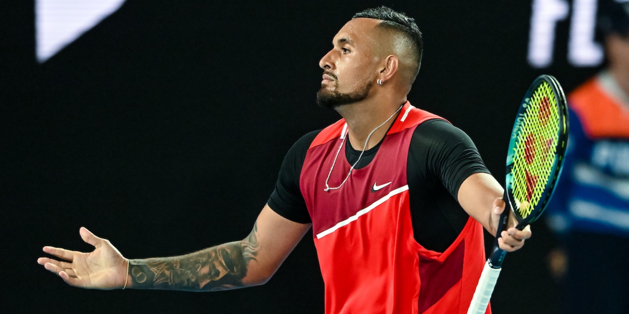 Nick Kyrgios Australian Open 2022