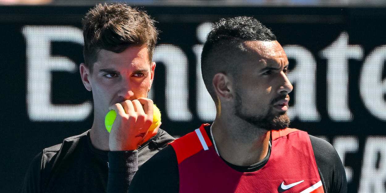 Nick Kyrgios Thanasi Kokkinakis Australian Open 2022