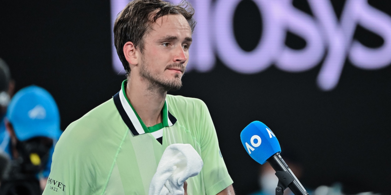 Daniil Medvedev Australian Open 2022