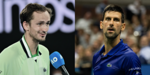 Daniil Medvedev Novak Djokovic Australian Open 2022