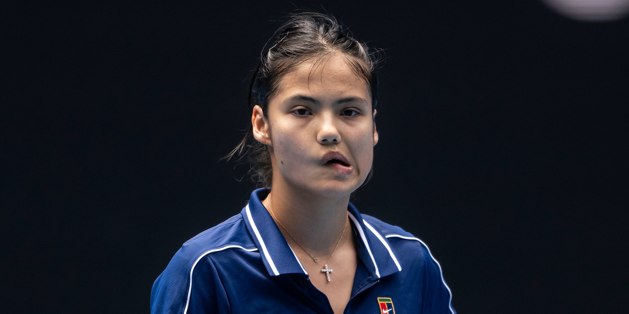 Emma Raducanu Australian Open series 2022