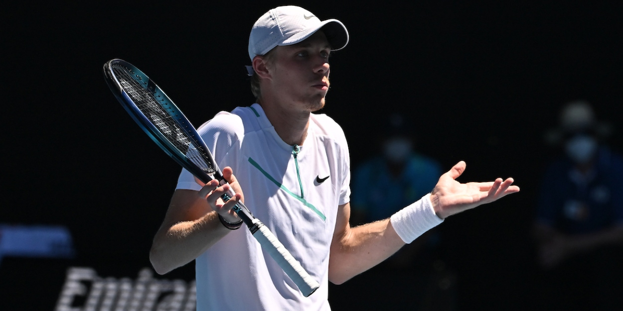 Denis Shapovalov Australian Open 2022