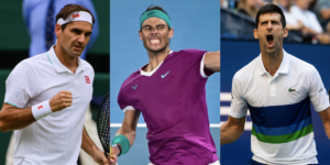 Roger federer, Rafael Nadal, Novak Djokovic