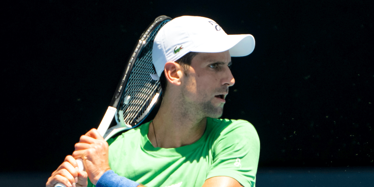 Novak Djokovic Australian Open 2022