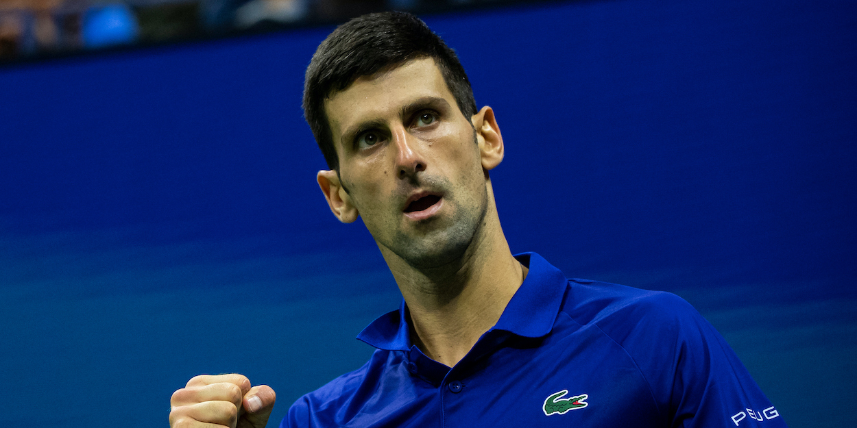 Novak Djokovic US Open 2021