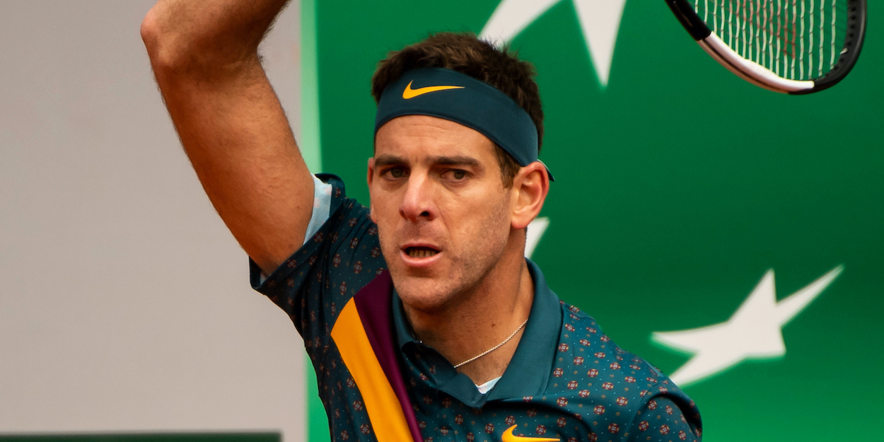 Juan Martin del Potro ATP Roland Garros 2019