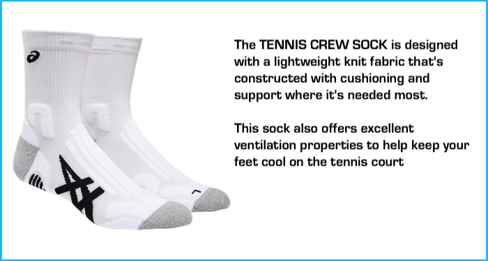 Tennishead club ASICS socks men