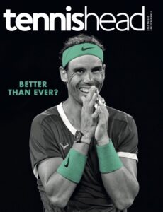 Tennishead magazine March 2022 cover