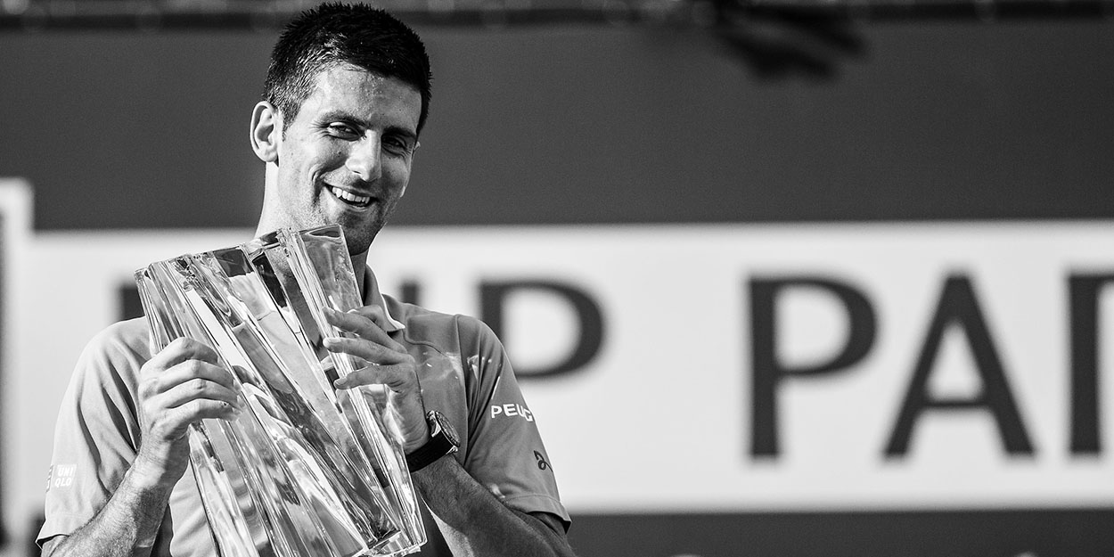 Novak Djokovic - winner of the Sunshine Double four times