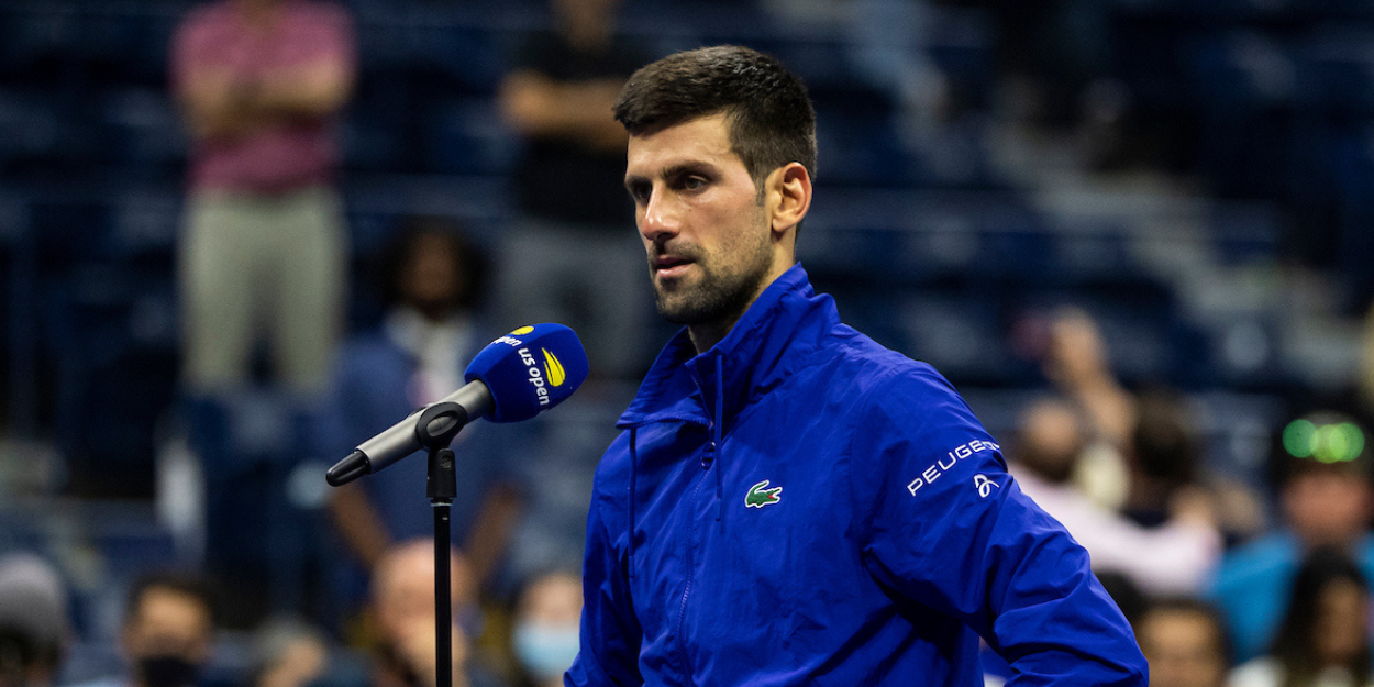 Novak Djokovic US Open 2021