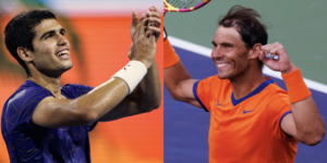 Rafael Nadal and Carlos Alcaraz lead ATP race