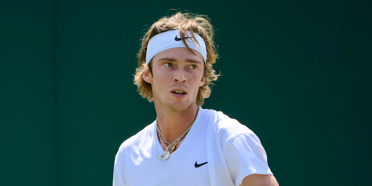 Andrey Rublev Wimbledon 2021