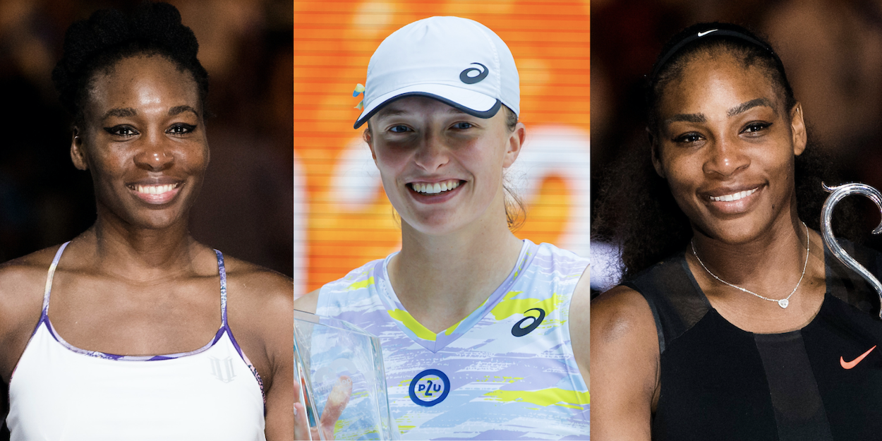 Iga Swiatek Venus and Serena Williams