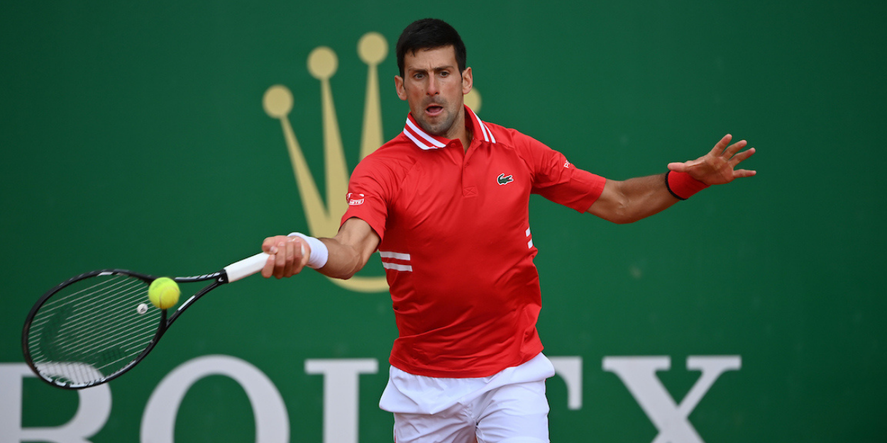 Djokovic already training on Monaco clay-courts ahead of return