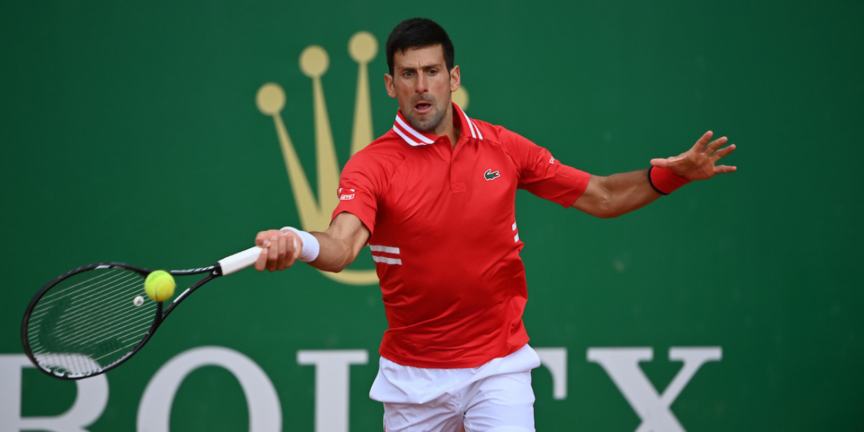 Djokovic already training on Monaco clay courts ahead of return