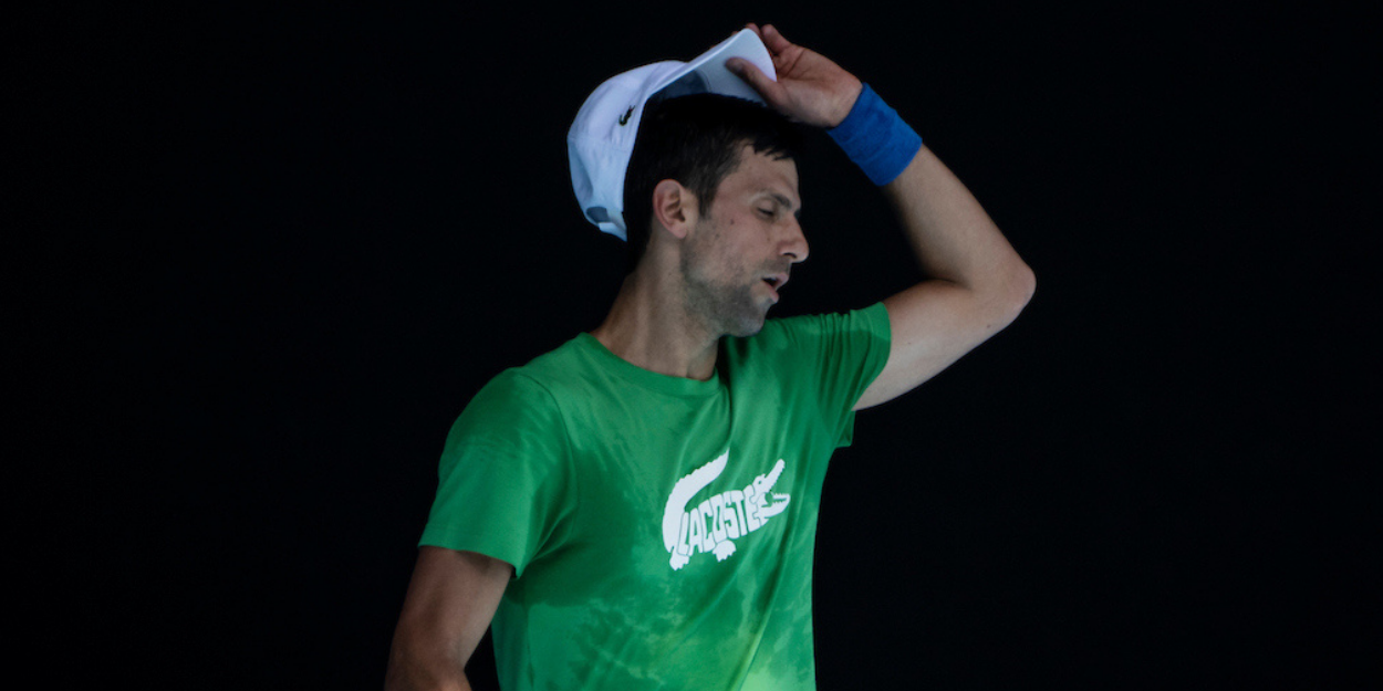 Novak Djokovic Australian Open 2022