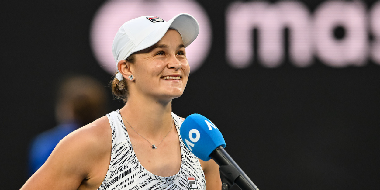 Ashleigh Barty Australian Open 2022