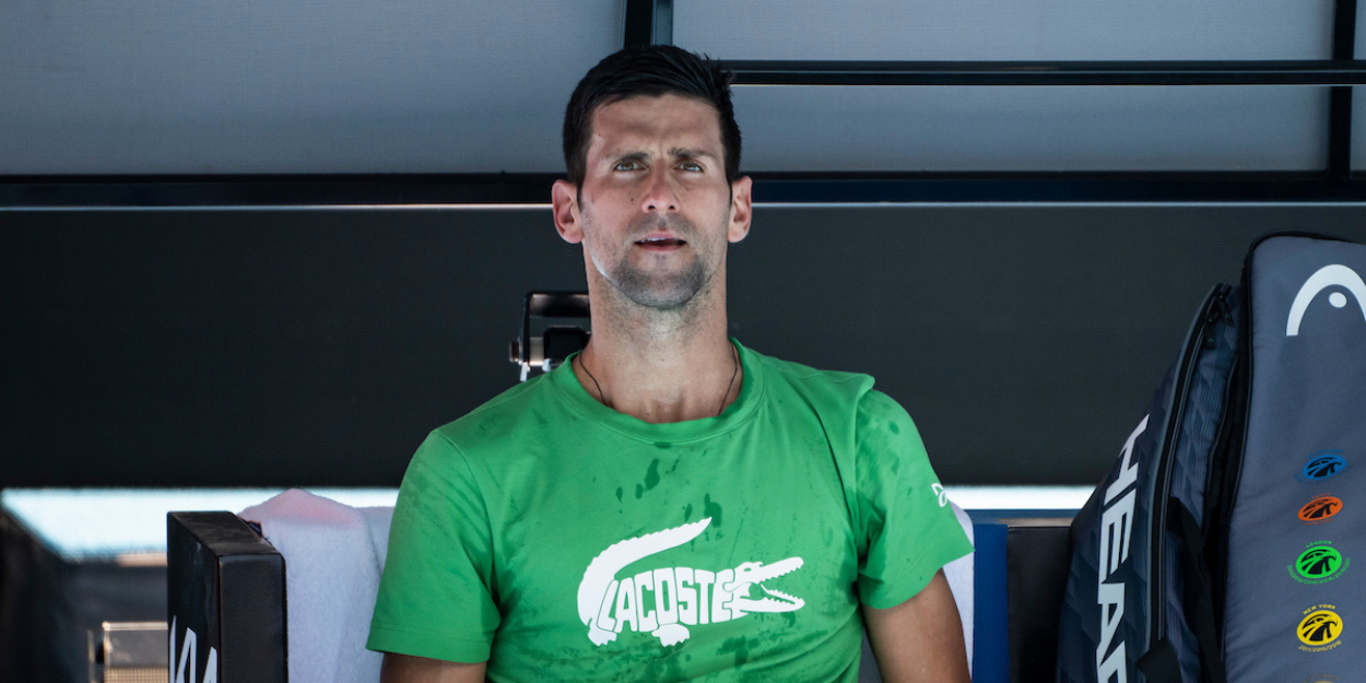 Novak Djokovic Australian Open 2022