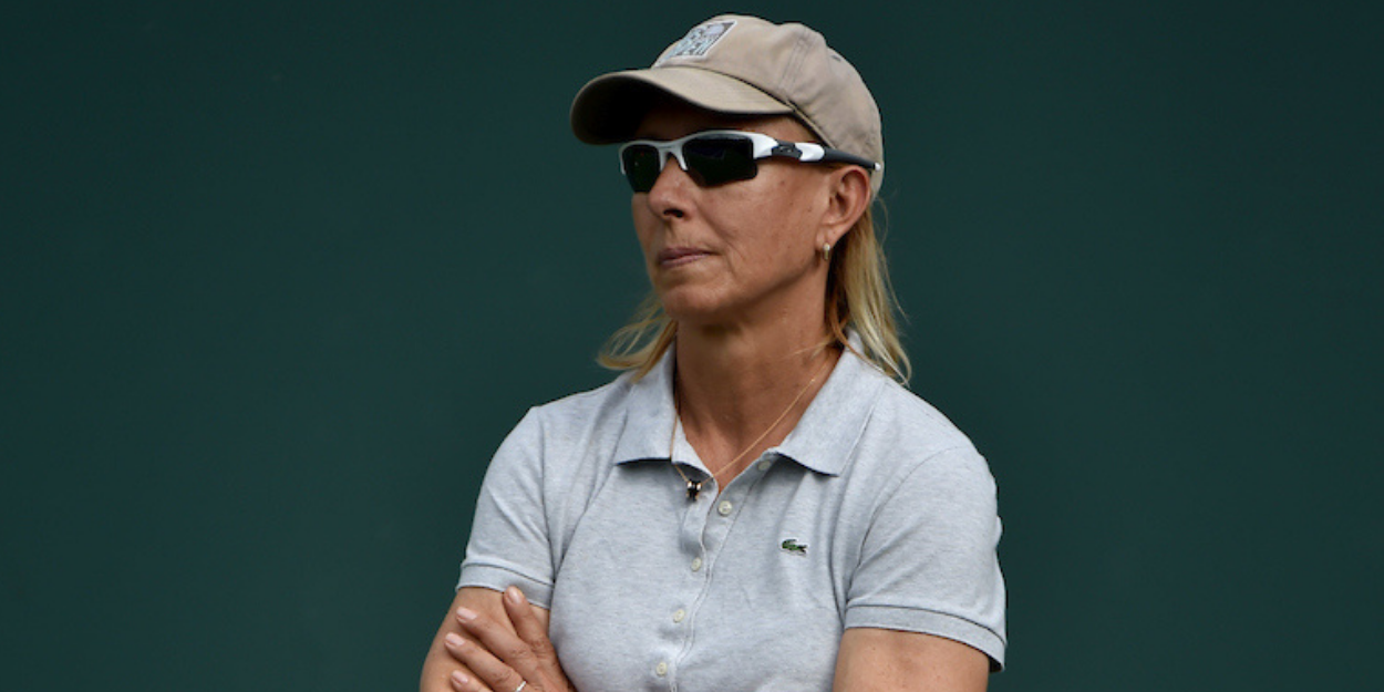 Martina Navratilova Miami Open 2015