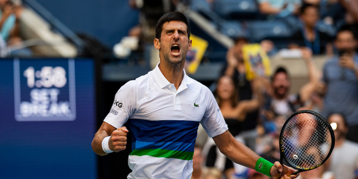 Novak Djokovic US Open 2021