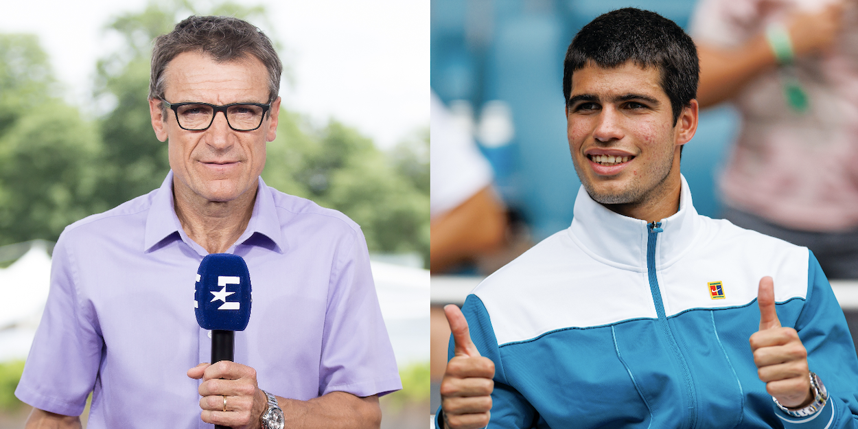 Mats Wilander comments on Carlos Alcaraz confidence