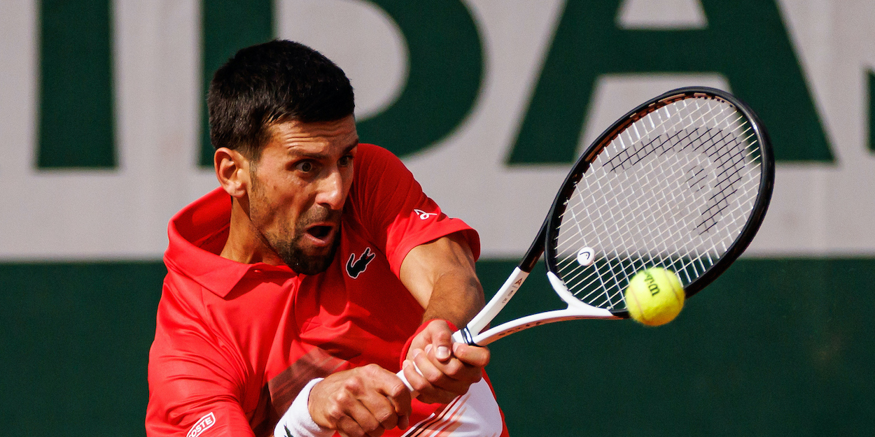 Novak Djokovic Roland Garros 2022