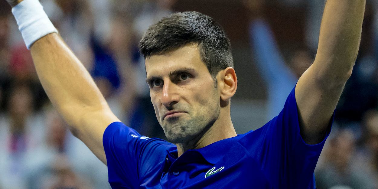 Novak Djokovic US Open 2021