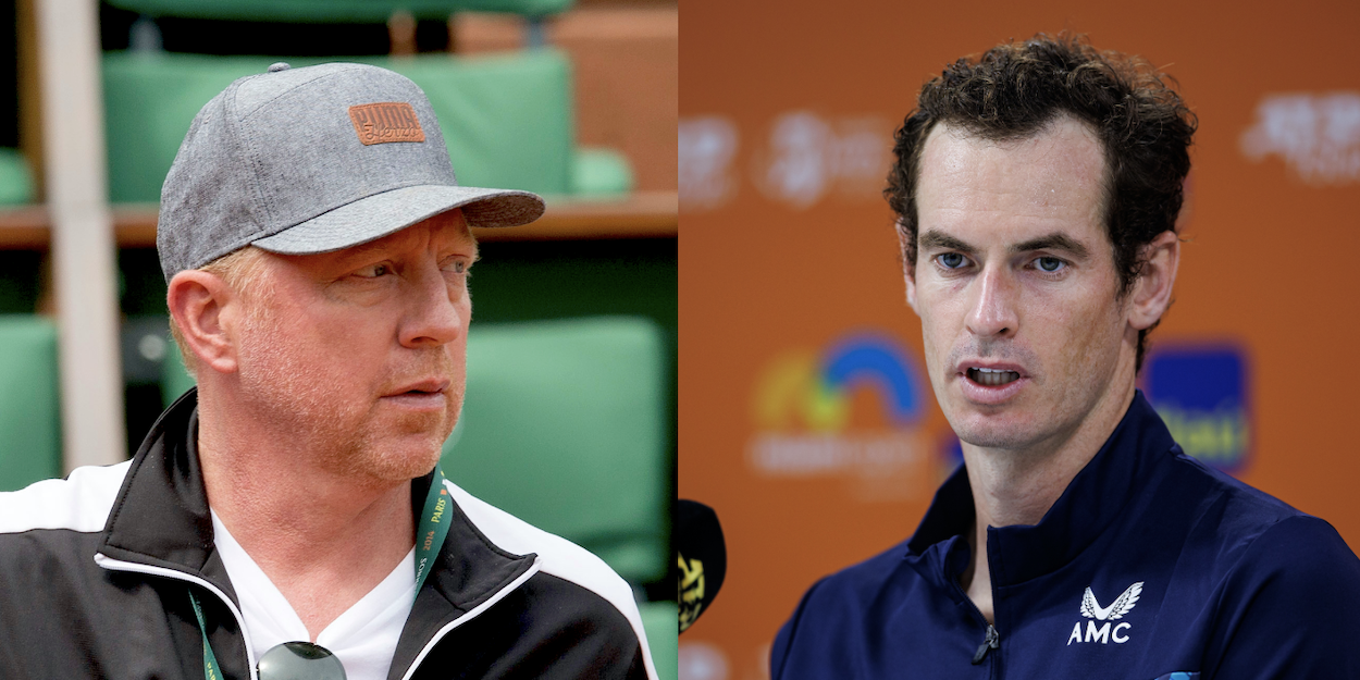 Andy Murray Boris Becker