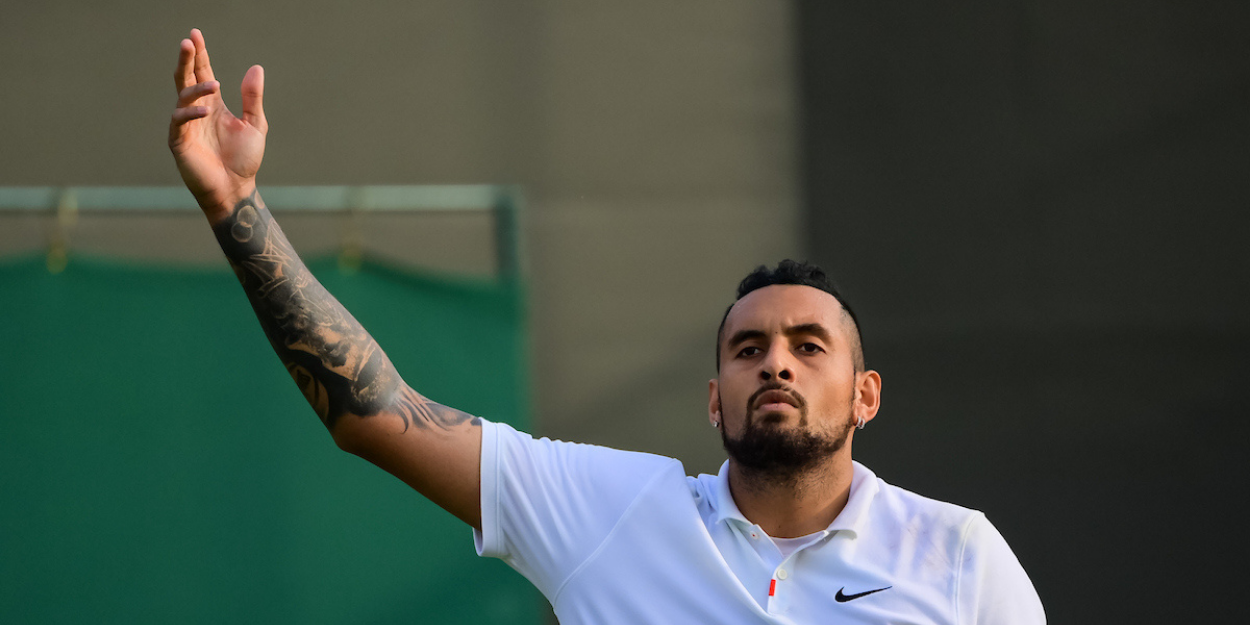 Nick Kyrgios Wimbledon 2021