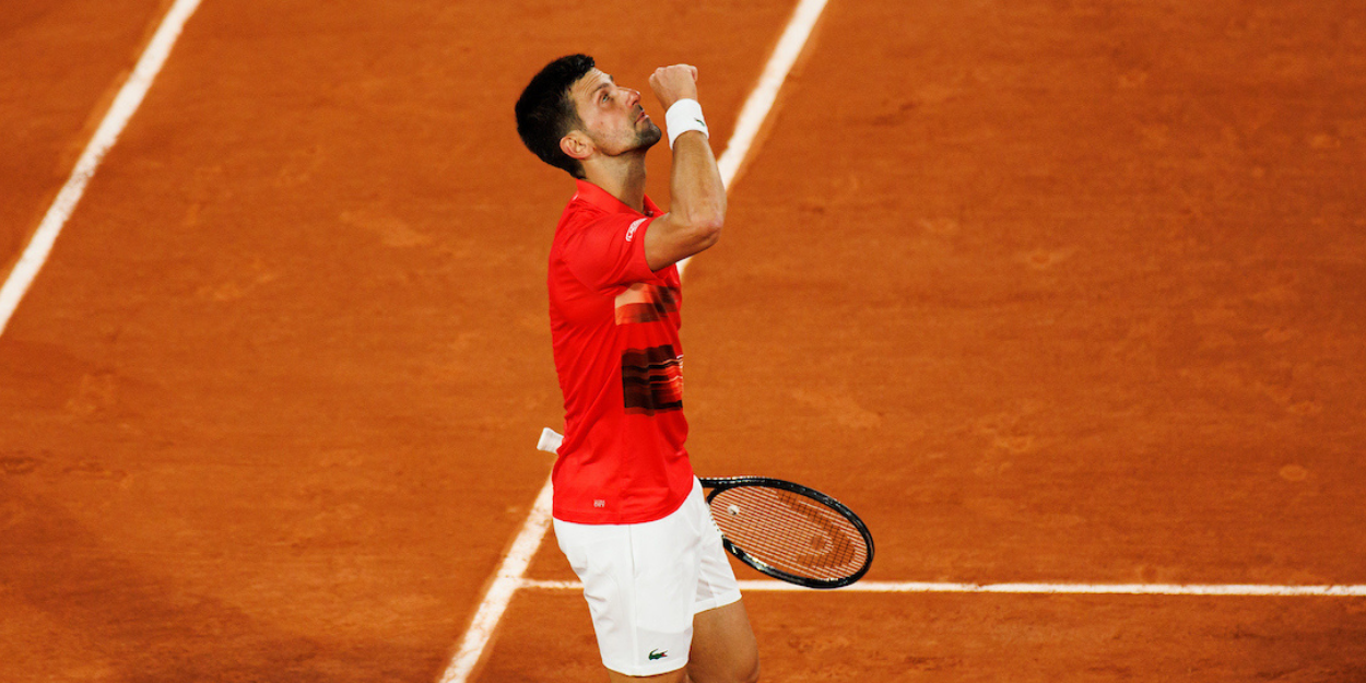 Novak Djokovic French Open 2022