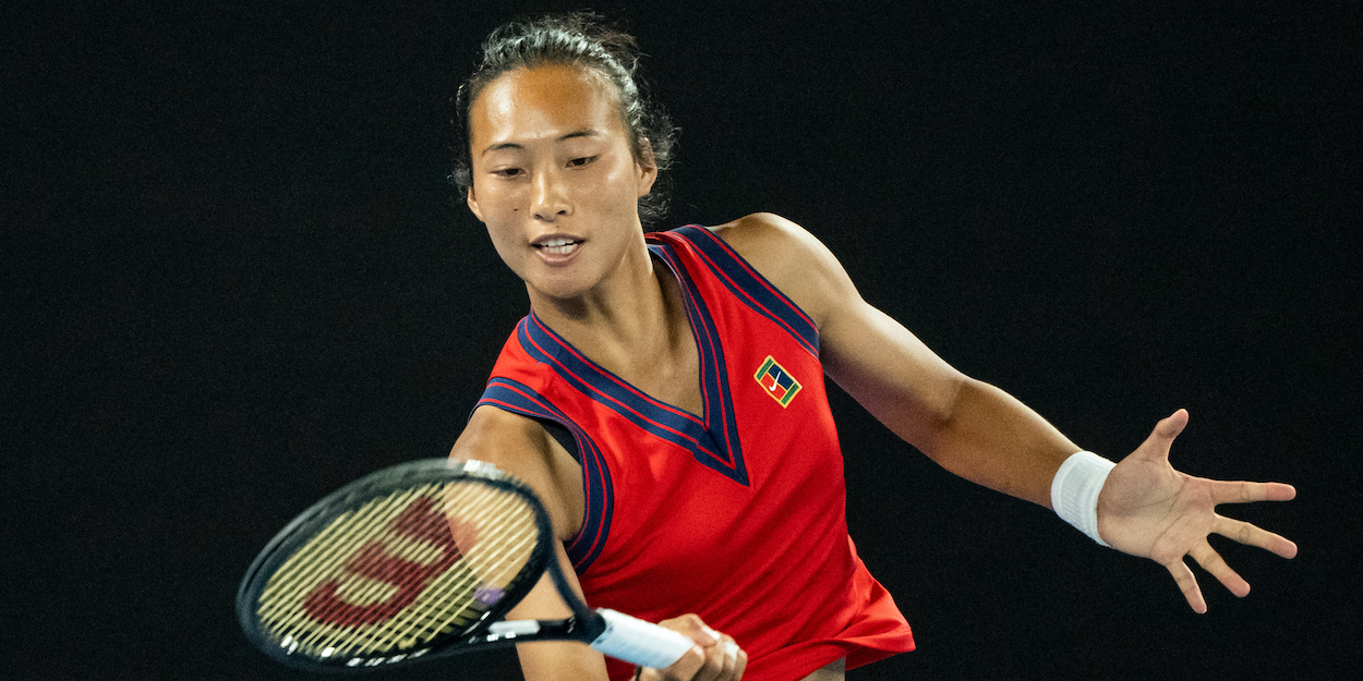 Chinese Tennis Prodigy Zheng Qinwen Clinches First WTA Singles