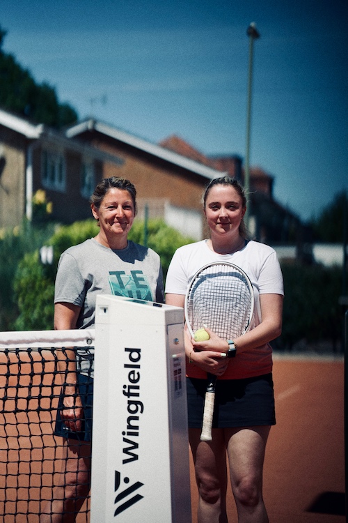 Terrain de tennis connecté Wingfield