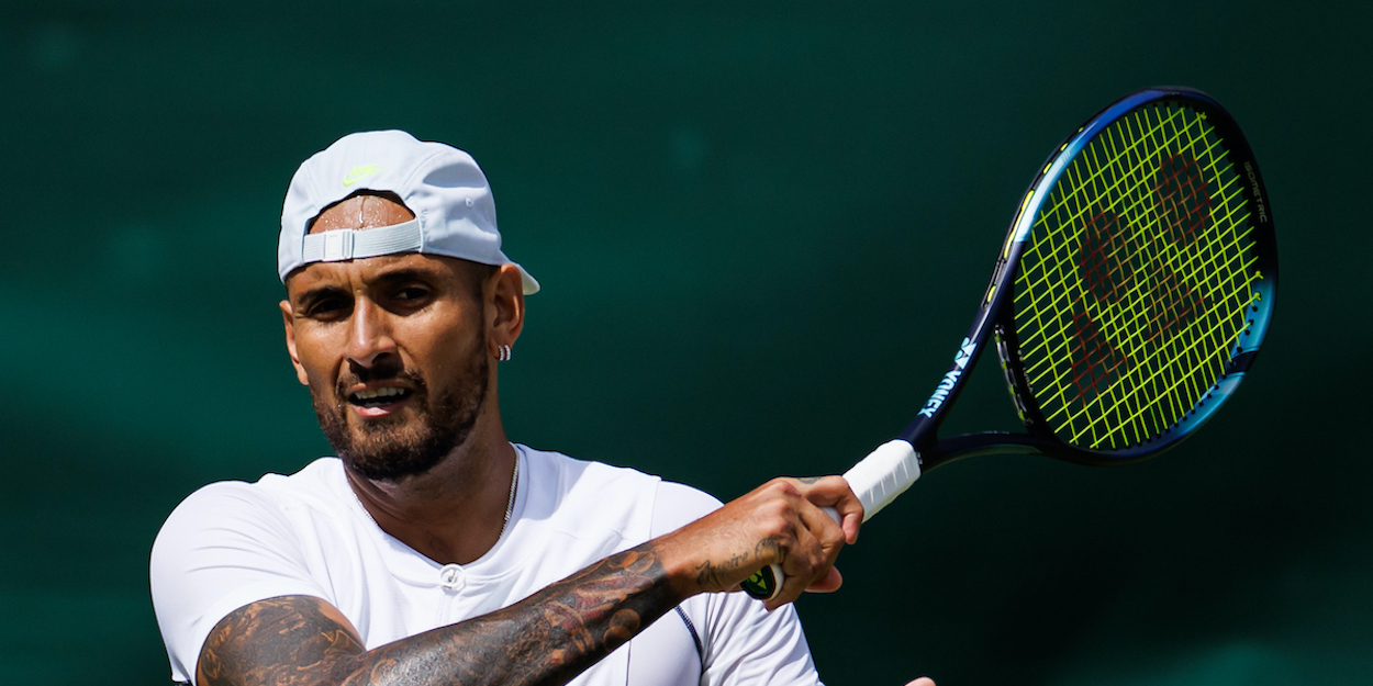 Nick Kyrgios Wimbledon 2022