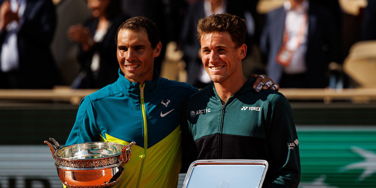 Rafa Nadal Casper Ruud French Open final 2022
