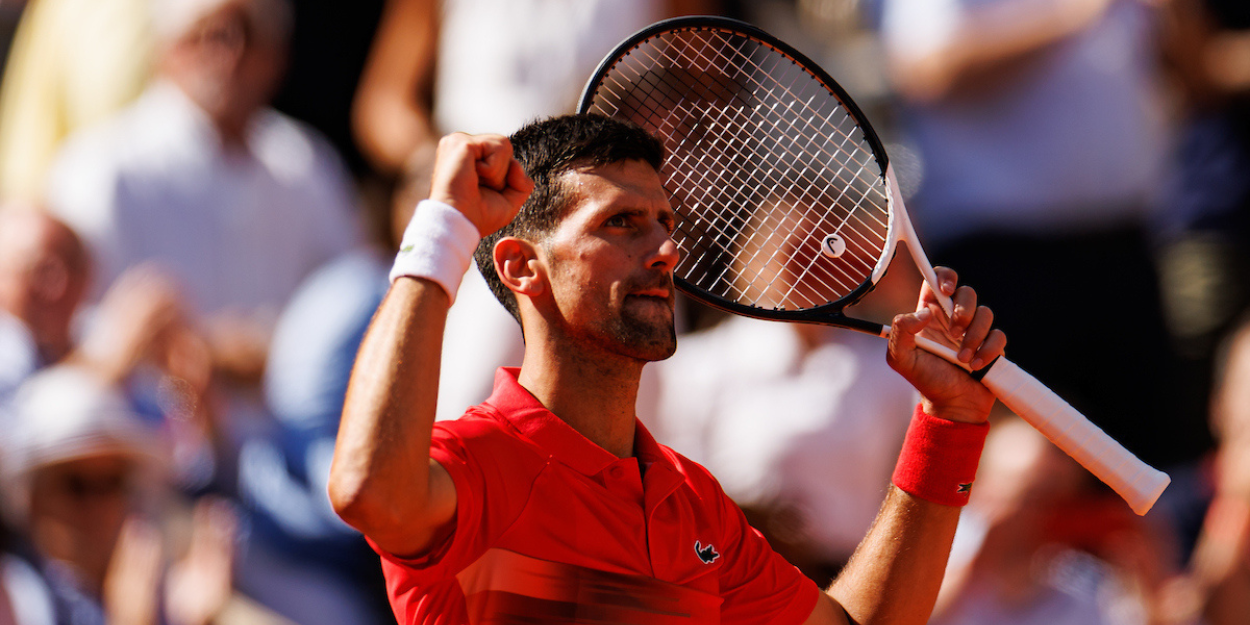 Novak Djokovic French Open 2022