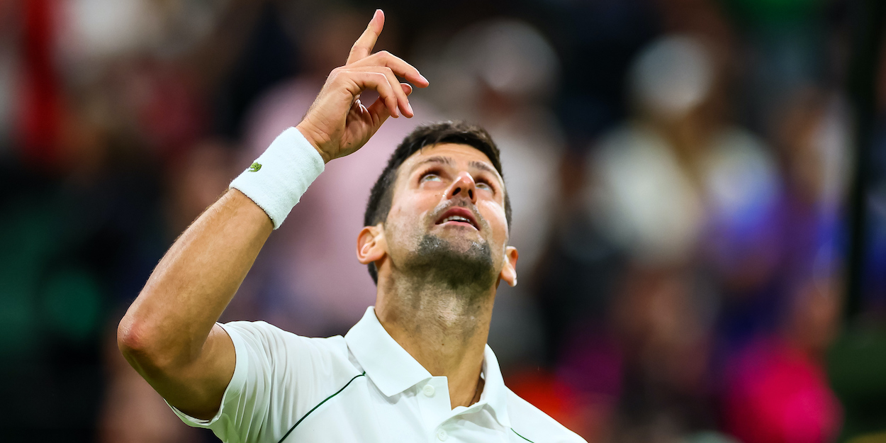 Novak Djokovic Wimbledon 2022