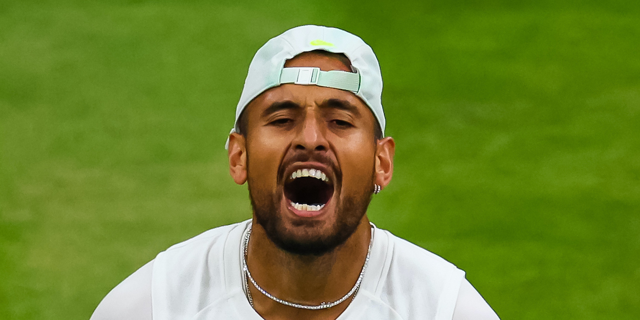 Nick Kyrgios Wimbledon 2022