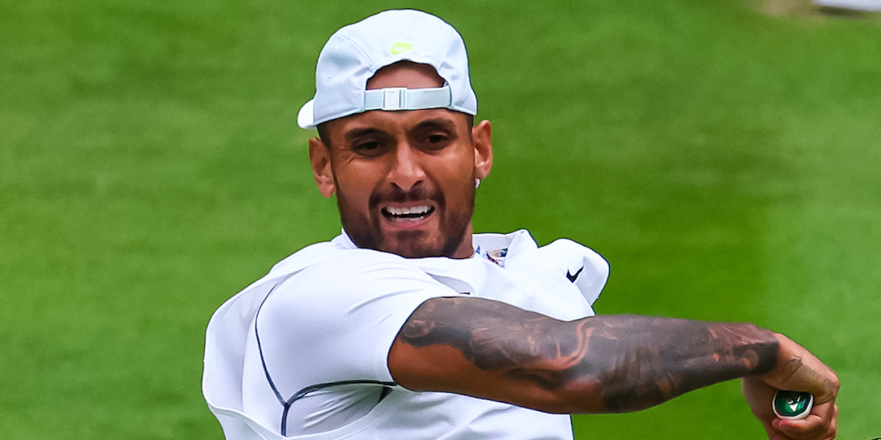 Nick Kyrgios Wimbledon 2022