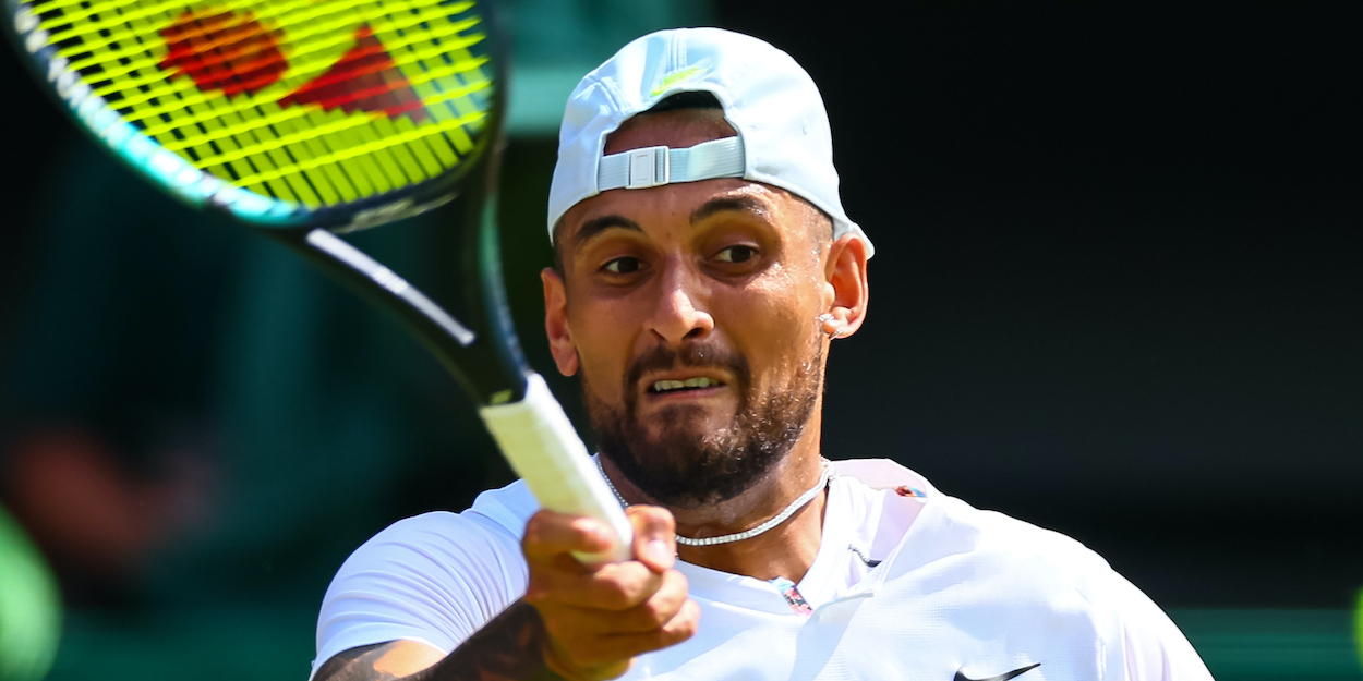 Nick Kyrgios Wimbledon 2022