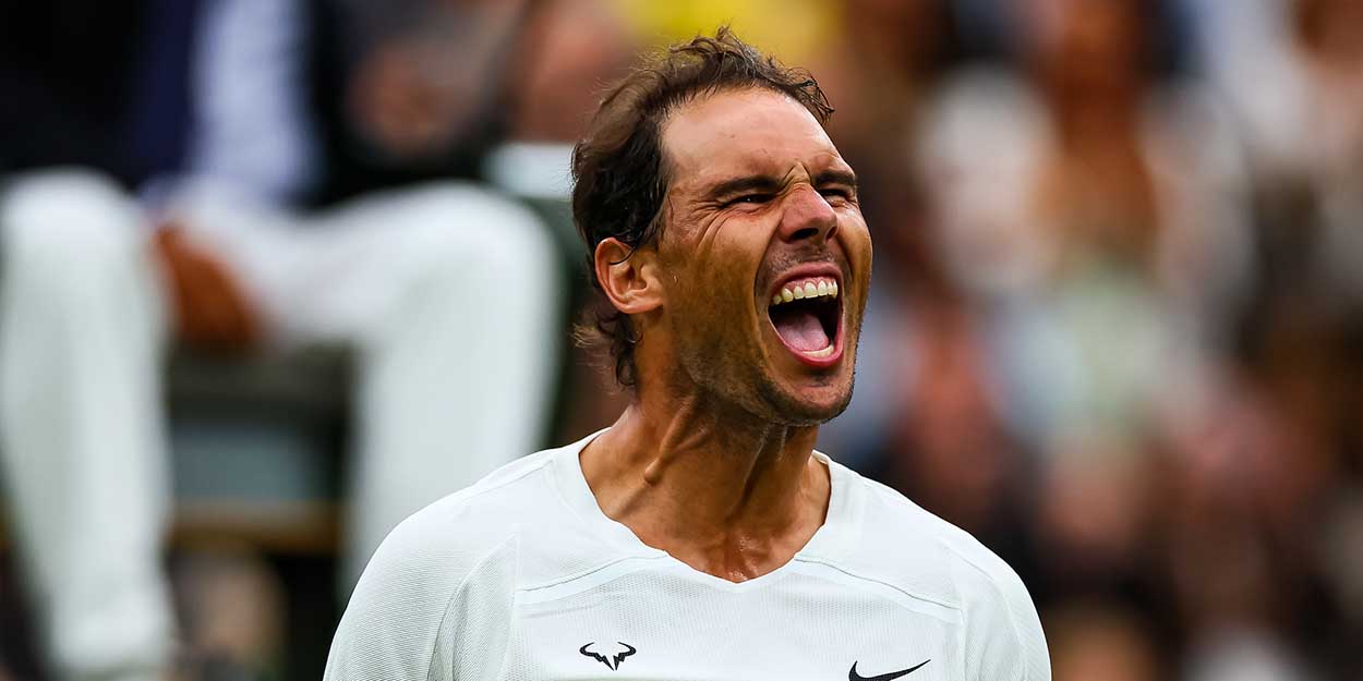 Rafael Nadal at Wimbledon