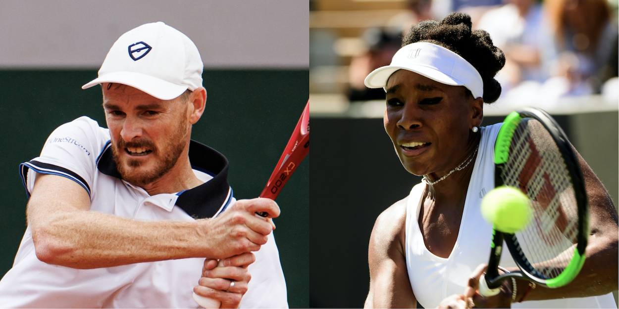 Jamie Murray Venus Williams Wimbledon 2022