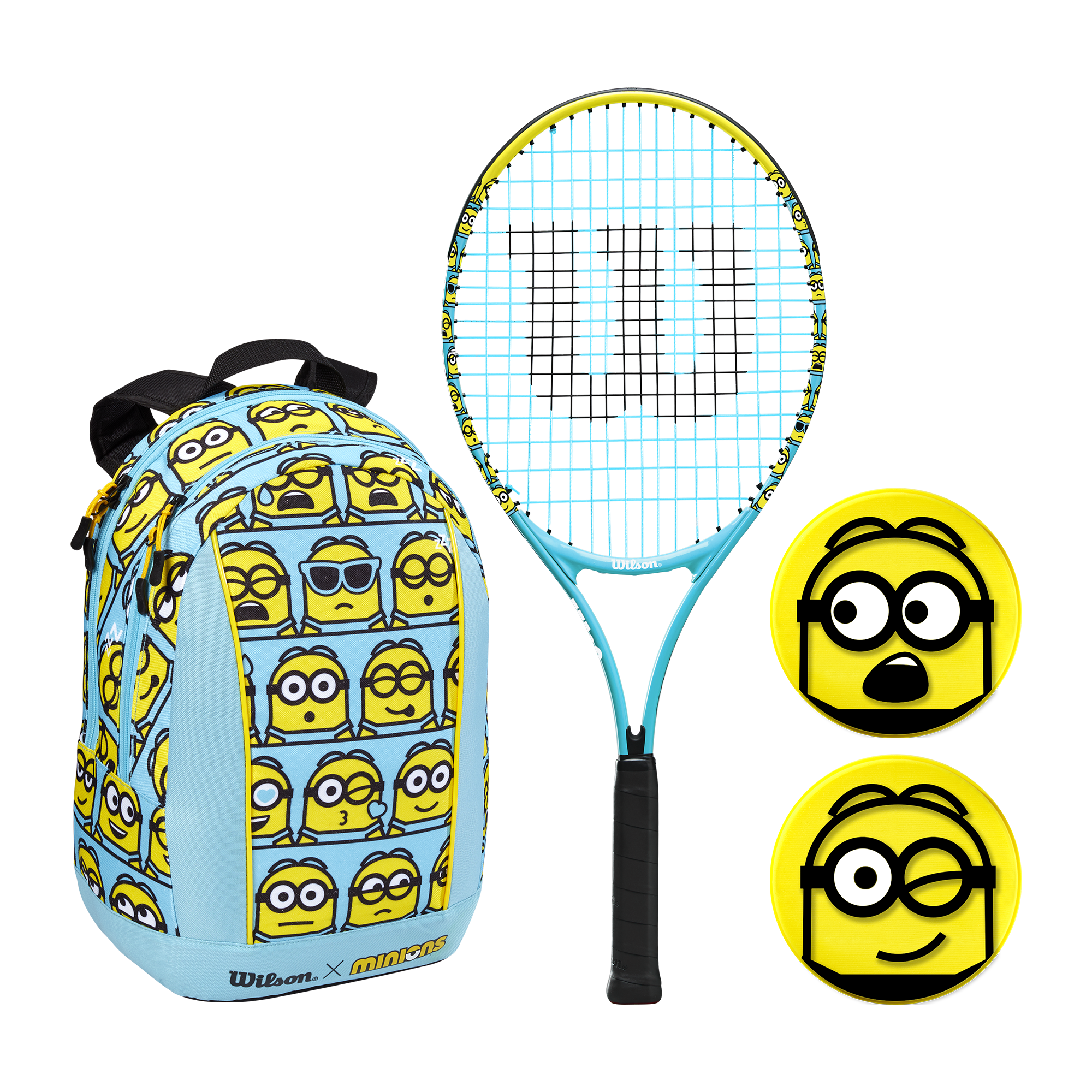2 Stage 1 WILSON Minions Youth Tennis Balls and 3 