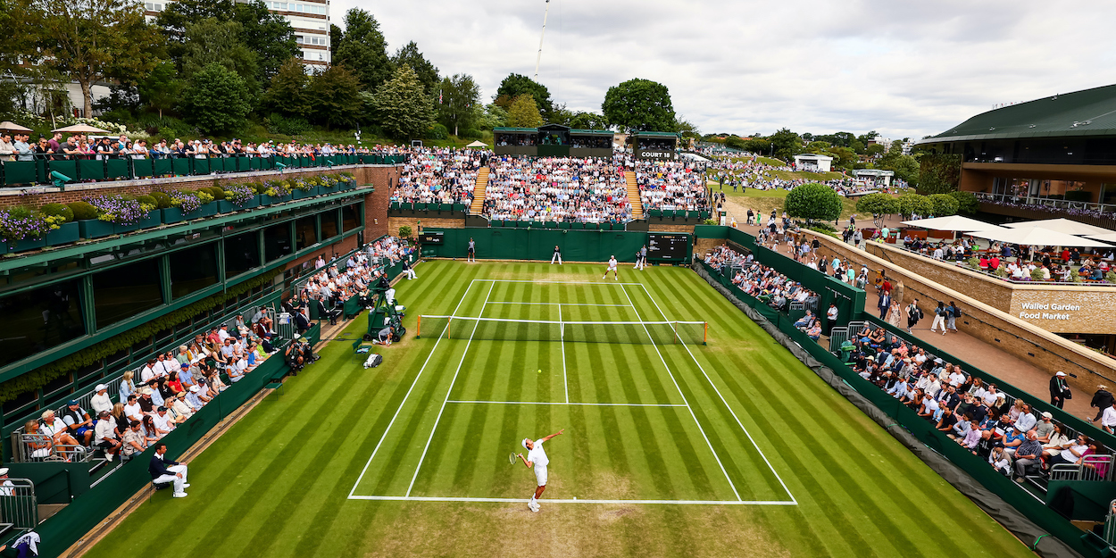 Wimbledon record attendance 2022