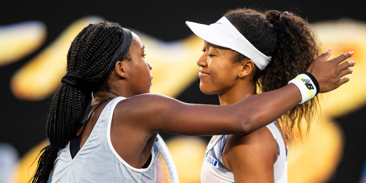 Coco Gauff Naomi Osaka Australian Open 2020