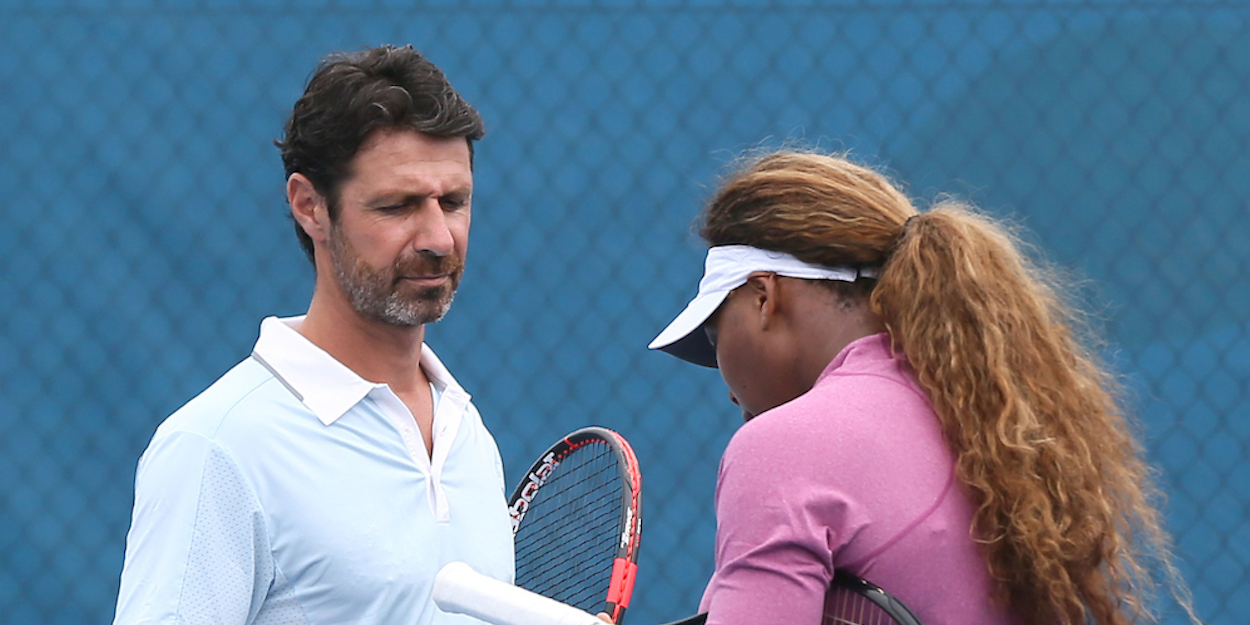 Serena Williams Patrick Mouratoglou