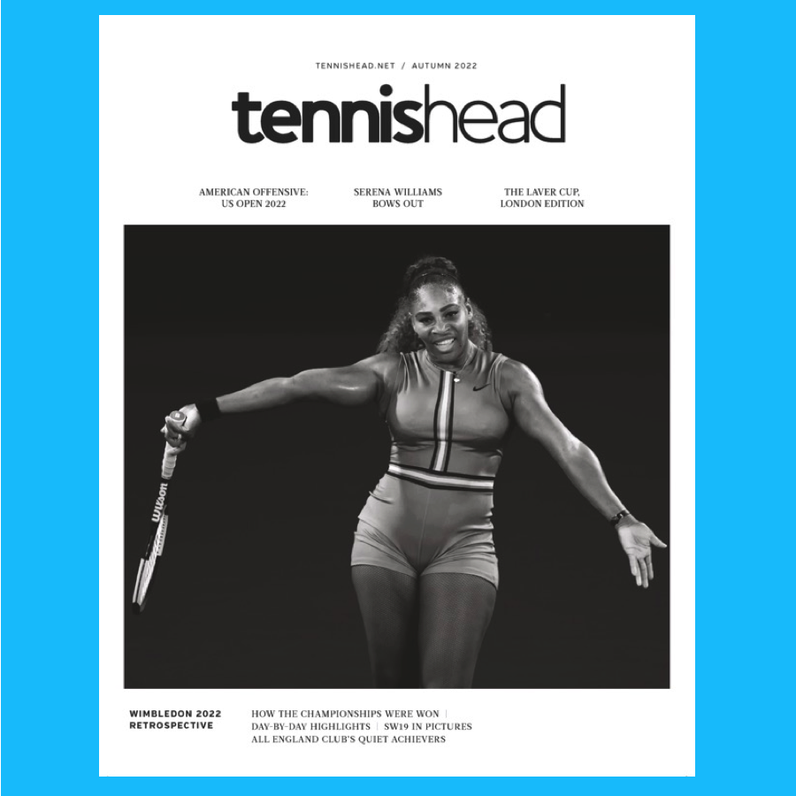 Tennishead magazine August 2022 US Open