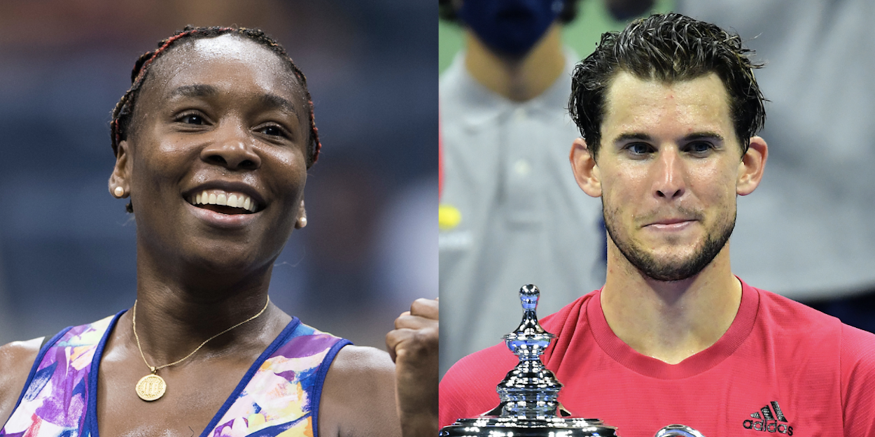 Venus Williams Dominic Thiem US Open 2022 wildcards