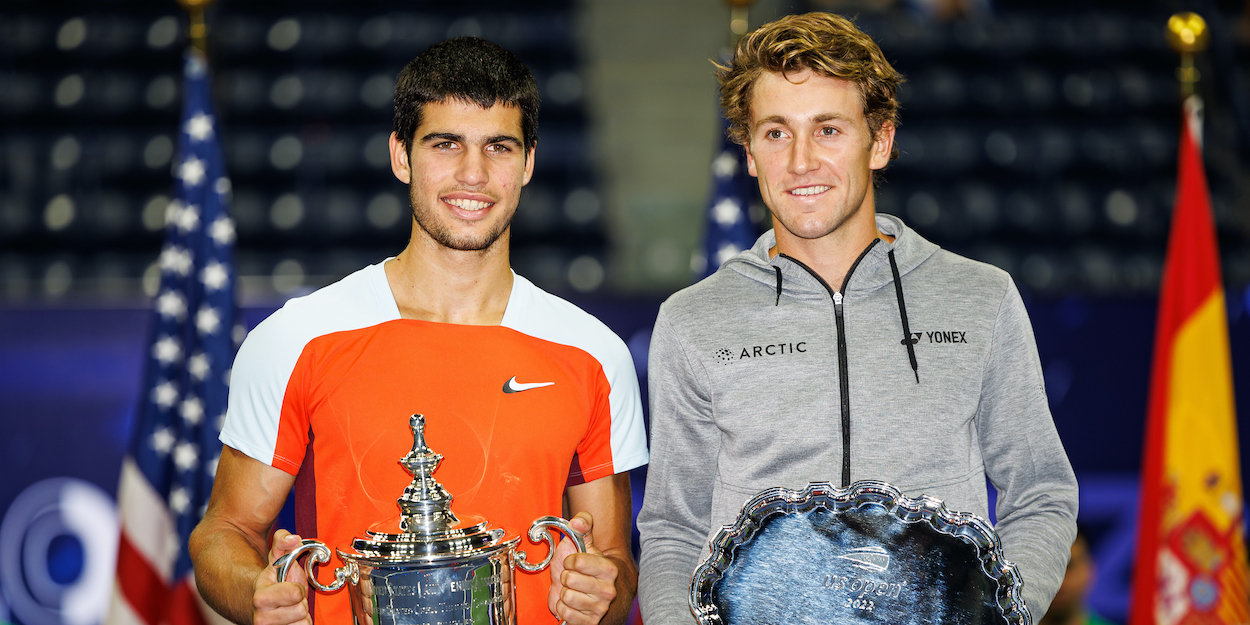 Carlos Alcaraz Casper Ruud US Open final 2022