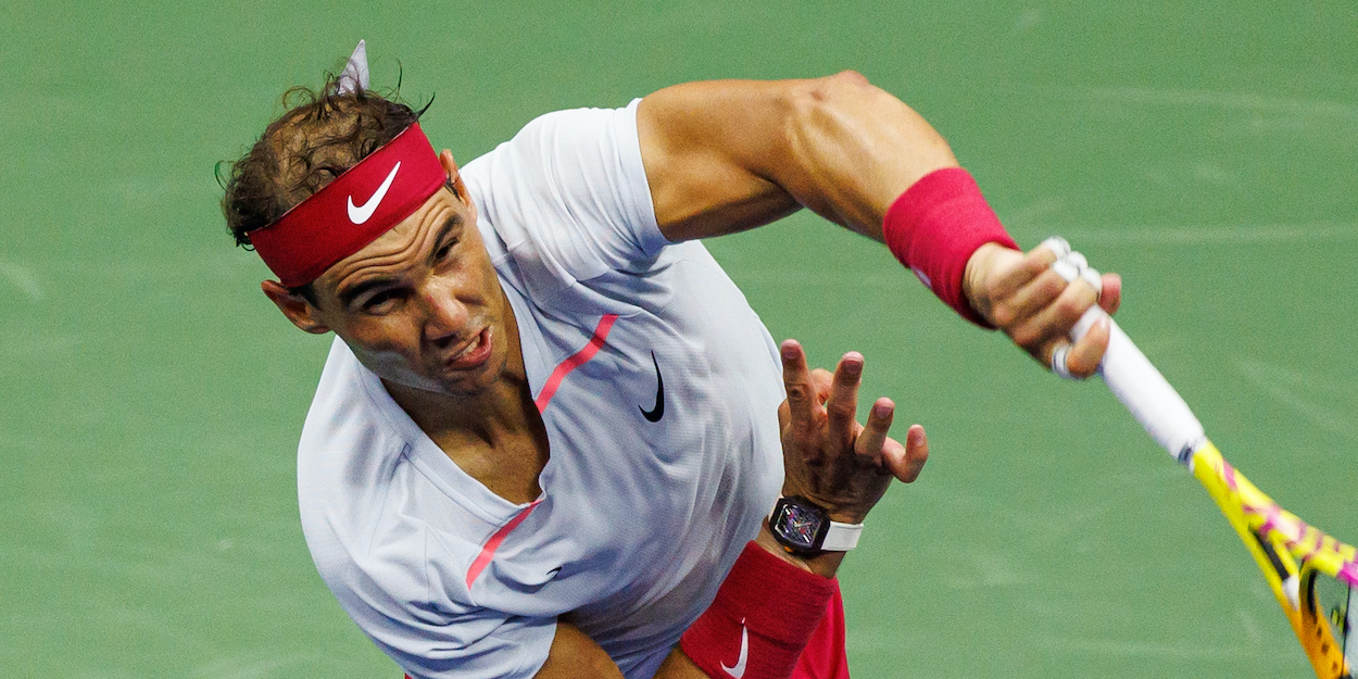 how a NIKE cooling vest is helping rafael nadal at the US open